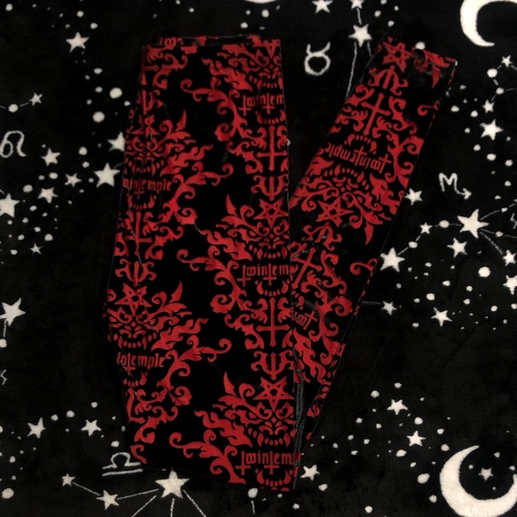 Killstar x Twin Temple Styx Leggings - Picture 4 of 8